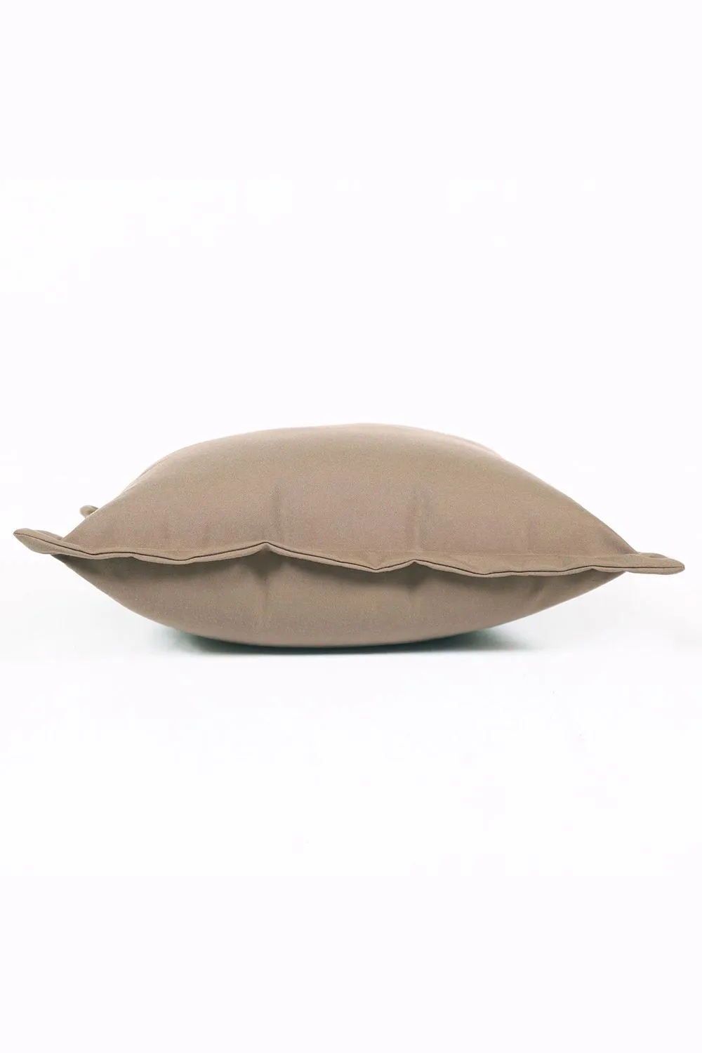 Homescapes Luxury Waterproof Plain Outdoor Cushion 45 x 45 cm, Set of 2 in Tan 4