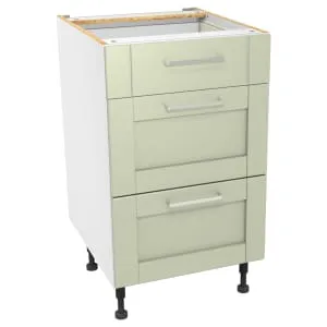 Wickes Ohio Sage Shaker Drawer Unit - 500mm