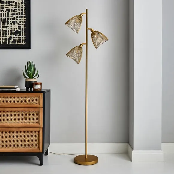 Elements Jaula 3 Light Floor Lamp 2