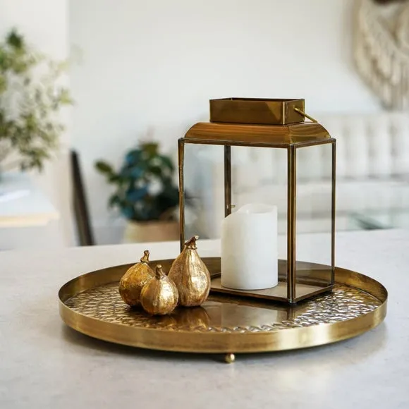 Solis Embossed Decorative Tray