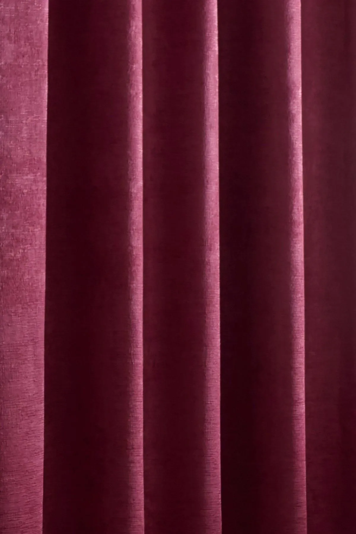 Fusion 'Galaxy' Pair of Light Reducing Thermal Effect Pencil Pleat Curtains in Wine 3