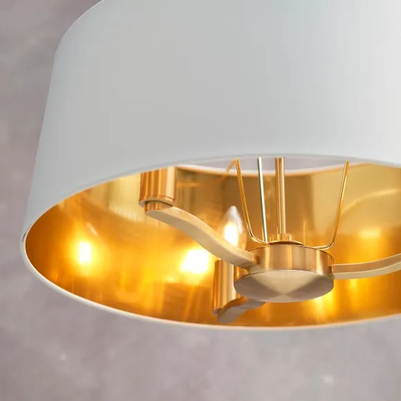 Vogue Elijah Traditional 3 Light Pendant Light 5