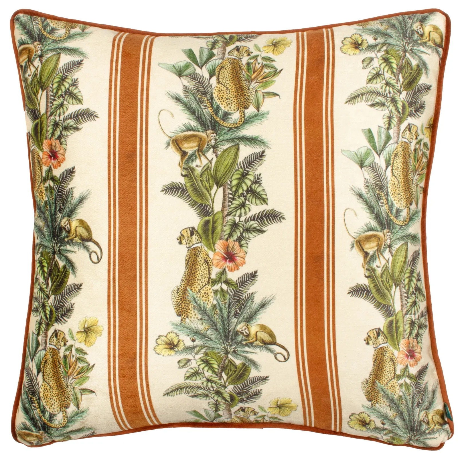 Wylder Tropics Leilani Nikau Siena Tropical Polyester Filled Cushion