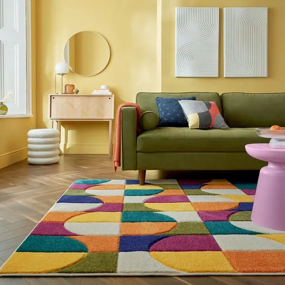 Chacha Checkerboard Rug 1