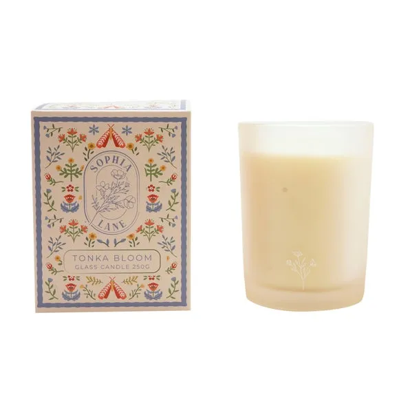 Sophia Lane Tonka Bloom Floral Candle 2