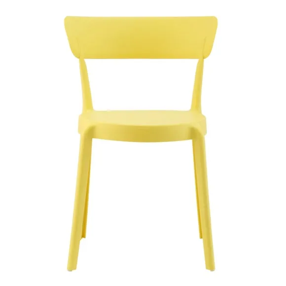 Fusion Living Plastic Bistro Dining Chair 3