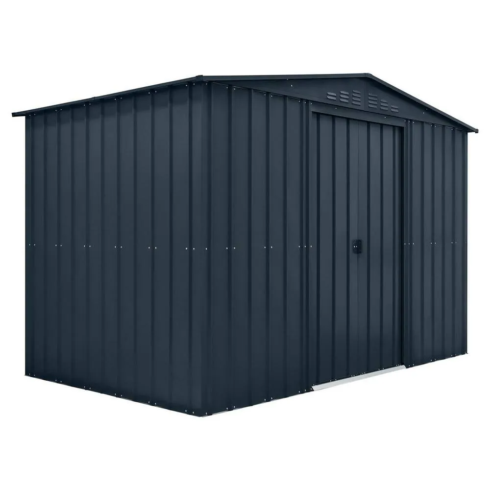 Mercia 10 x 6 Feet Globel Apex - Steel/Metal - L175 x W296 x H203 cm - Grey