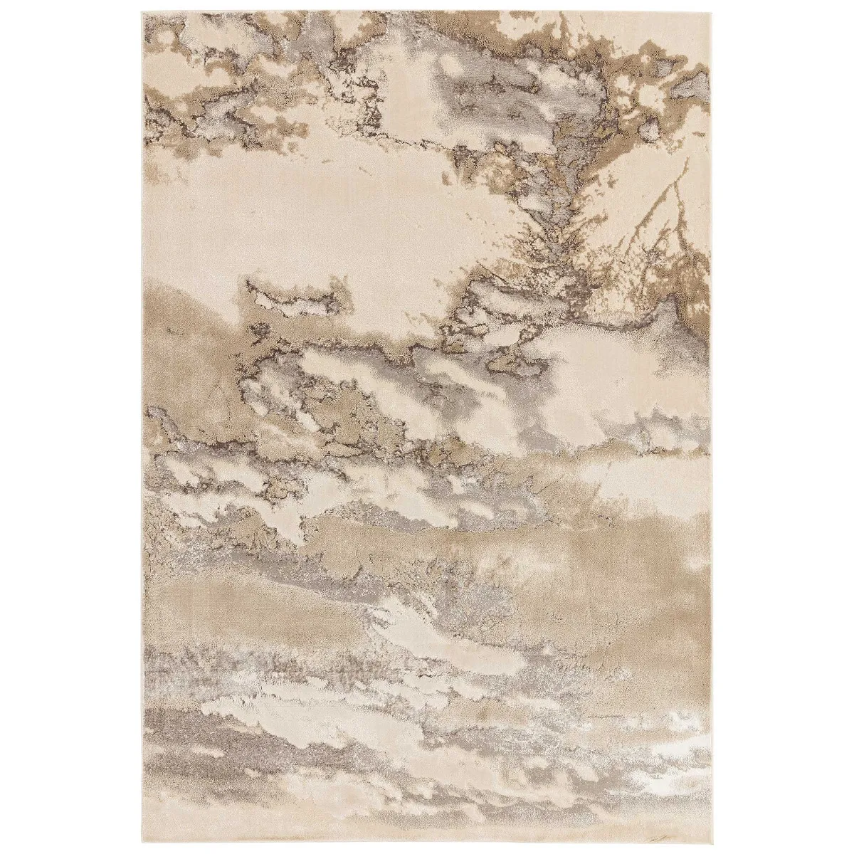 Luna Cloud 160X230Cm Rug, Square Polyester | W160cm | Barker & Stonehouse 2