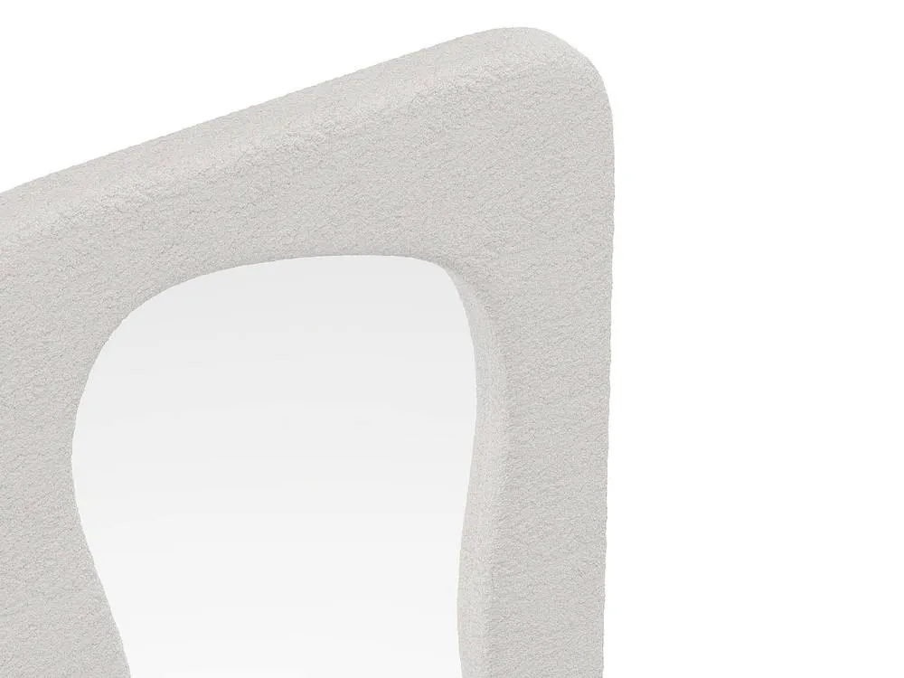 Vente-unique Loop Fabric Mirror - L. 60 X H. 160 Cm - Ivory - HAIMEI 5