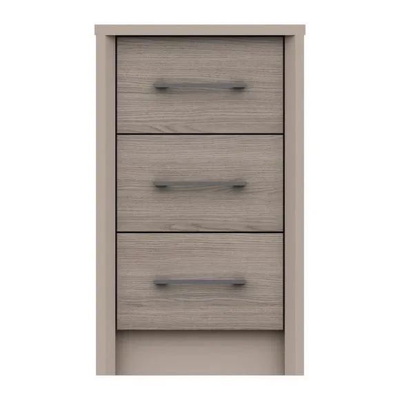 Dolan 3 Drawer Bedside Table