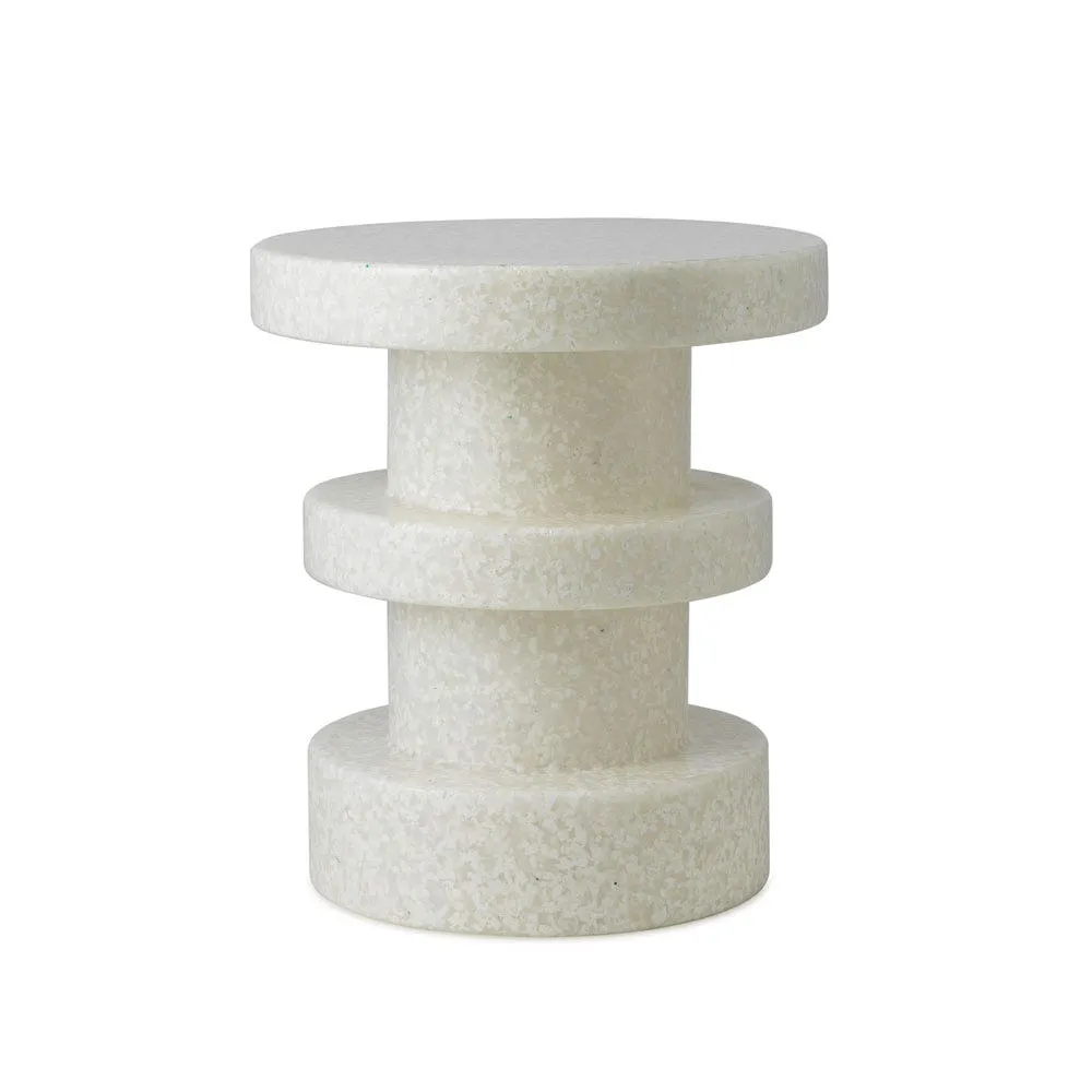 Normann Copenhagen Bit Stool Stack White 2