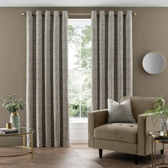 Camden Jacquard Eyelet Curtains 2