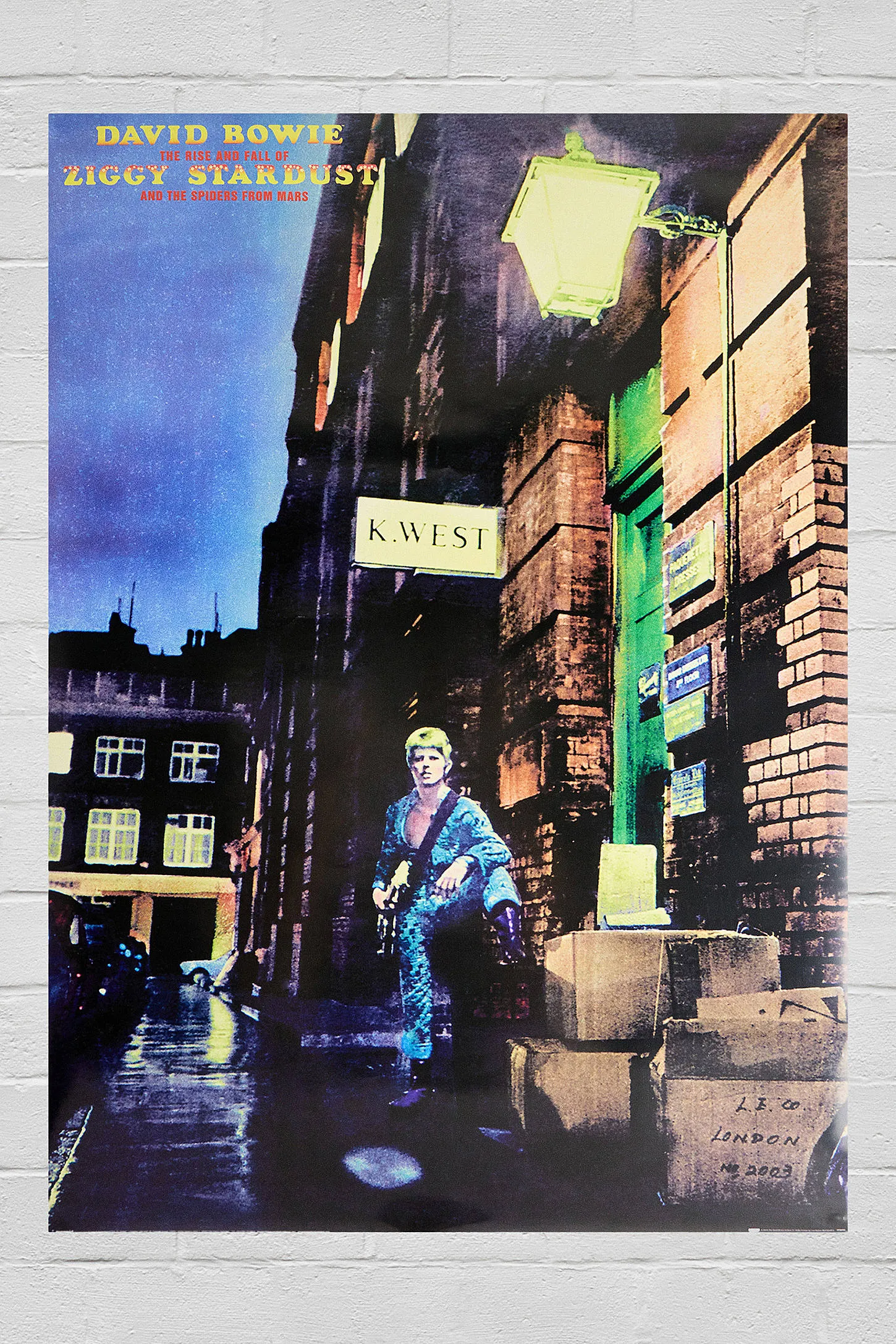 Ziggy Stardust 60x91cm Wall Art Print 60x91