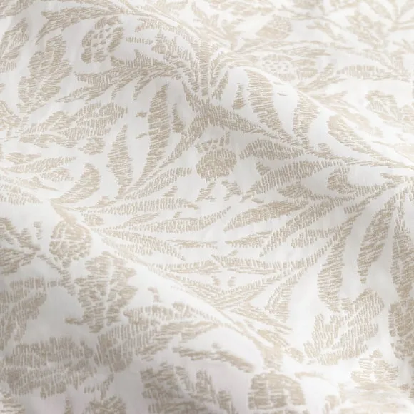 Morris & Co. Acorn Tonal Jacquard Pencil Pleat Curtains 2