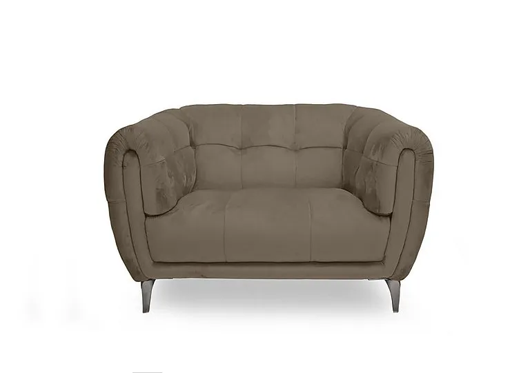 Sienna Fabric Cuddler Chair - Opulence Cedar