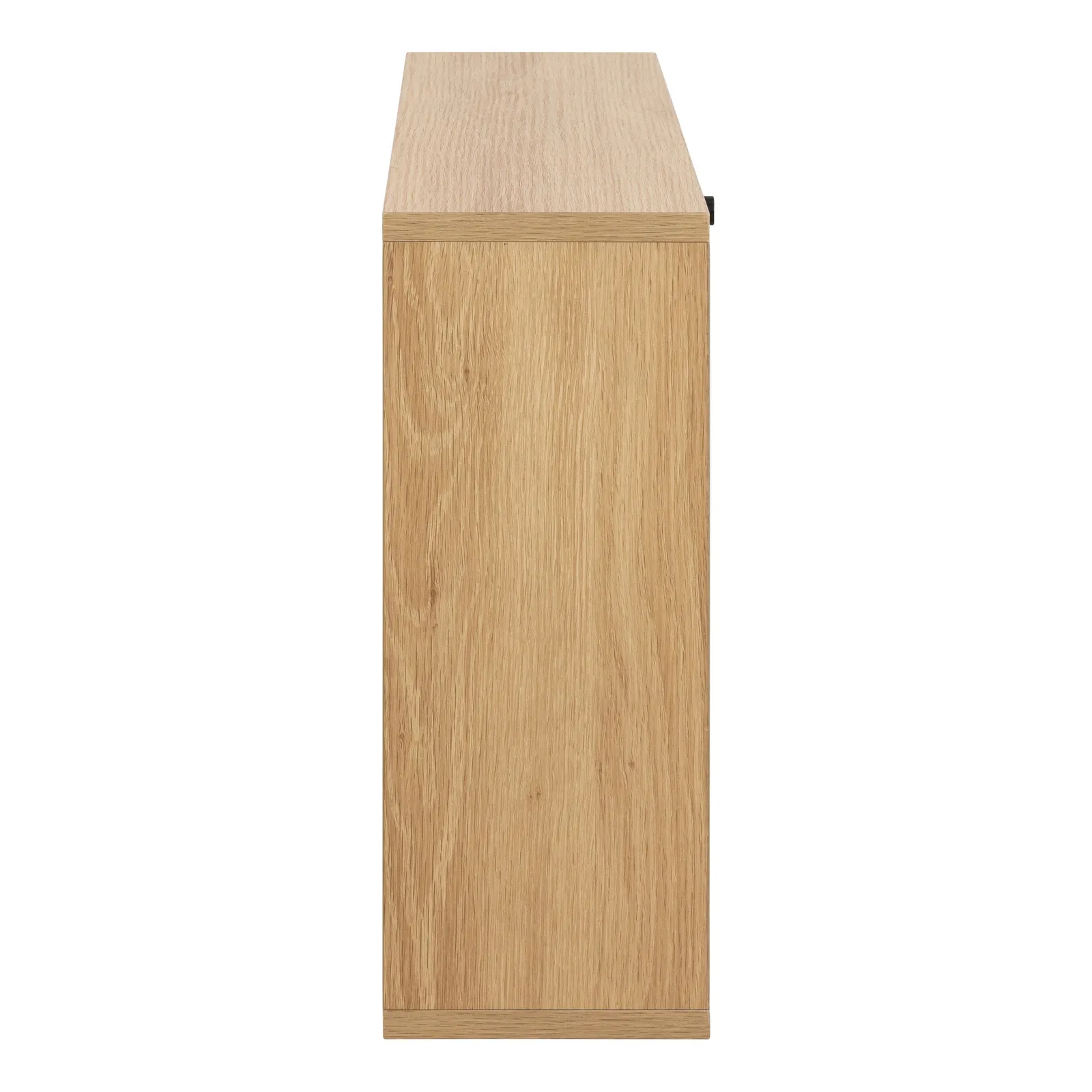 Furniture To Go Albany Shoe Cabinet 1 Flip Down Door In Oak in Light Brown 3