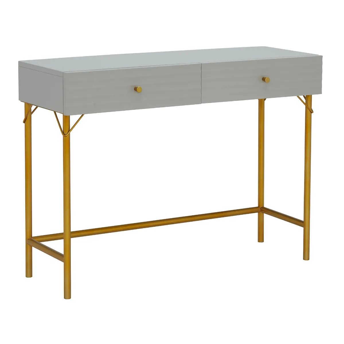 Verity Dressing Table, Grey | Barker & Stonehouse