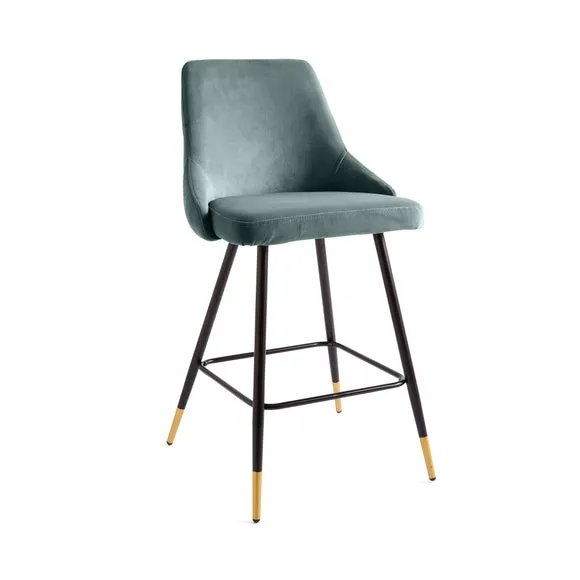 Ariana Bar Stool, Velvet 6