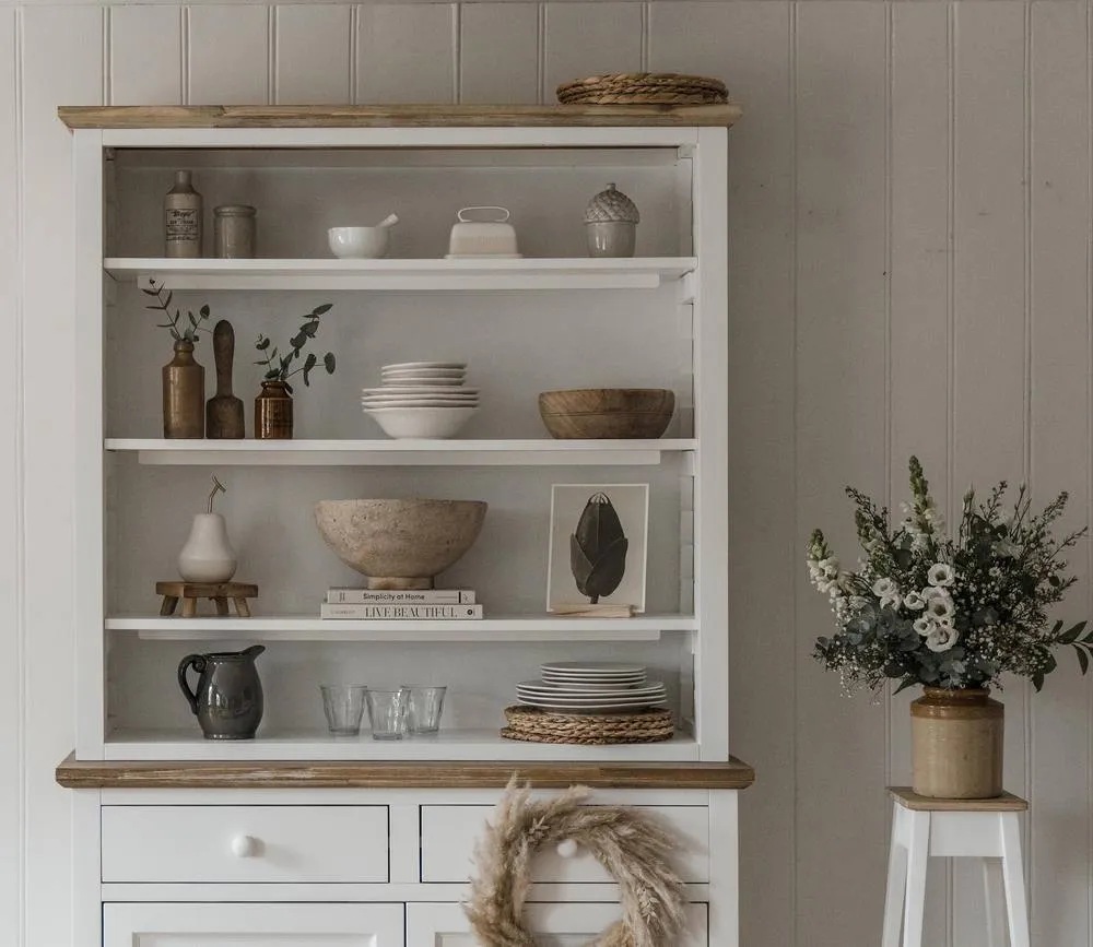 Statement Furniture Florence Bookcase with Adjustable Shelves, Fully Assembled Bookshelf in White 6