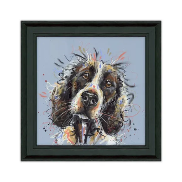 Artko Soppy Spaniel Framed Print 3