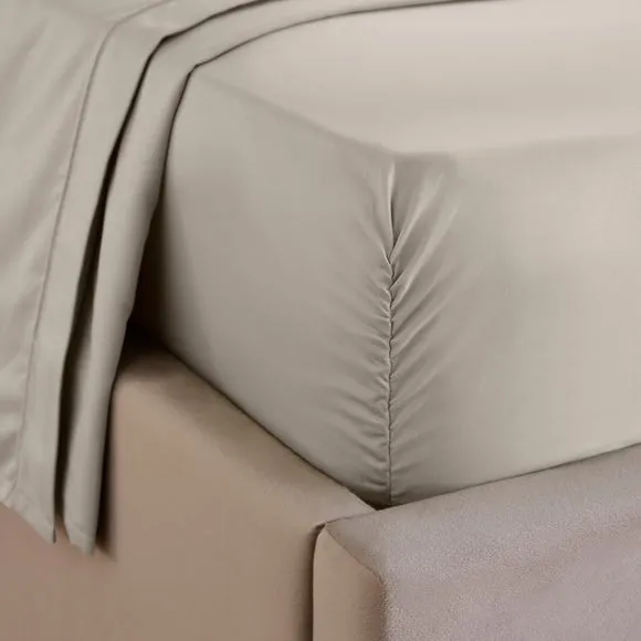 Dorma Egyptian Cotton Sateen 1000 Thread Count Fitted Sheet 1