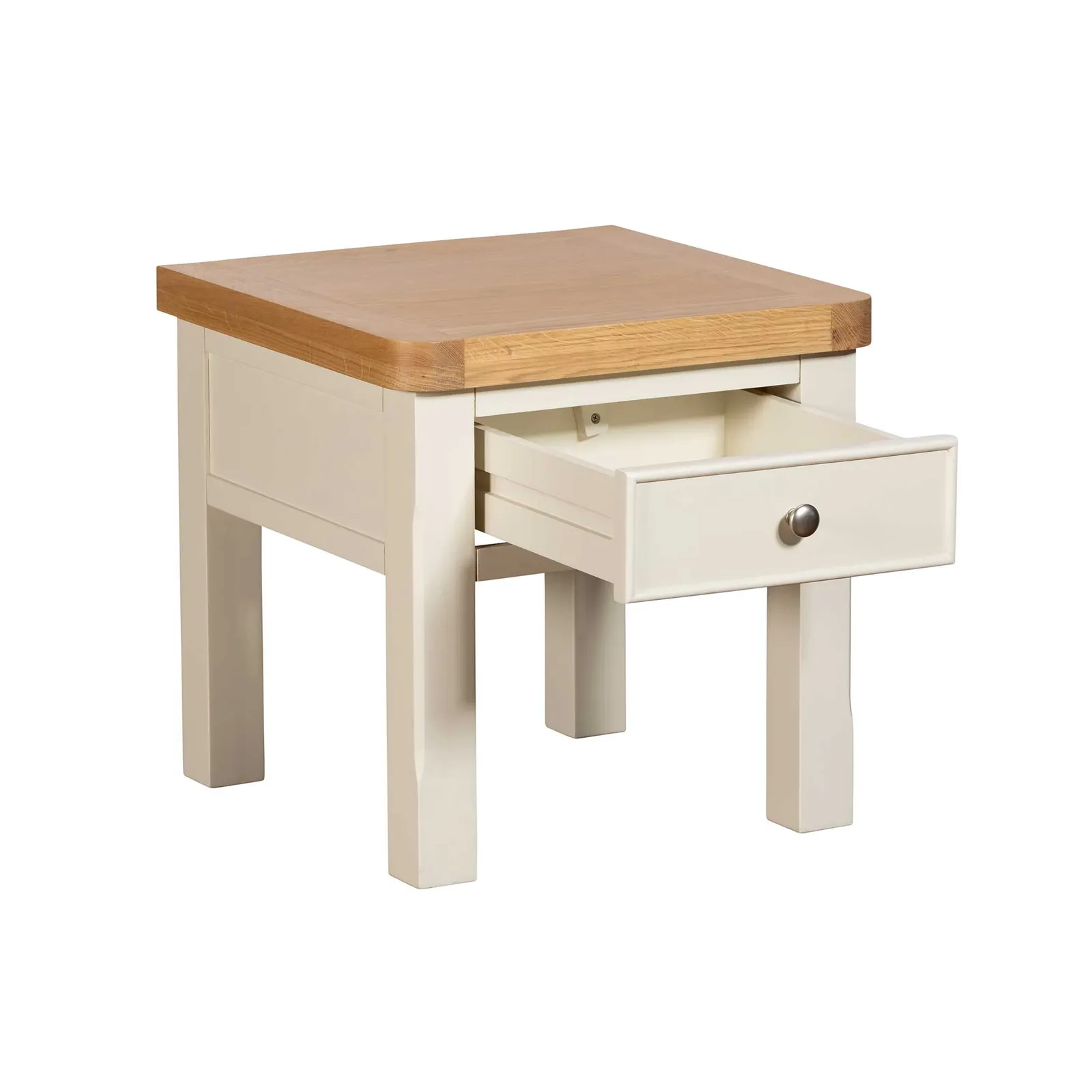 Witney Lamp Table 55X55X55Cm, Neutral Wood | Barker & Stonehouse 4