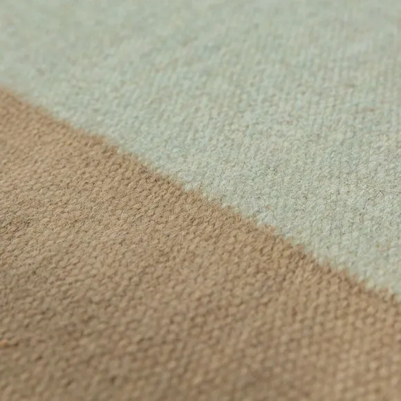 Wool Flatweave Border Rug 2