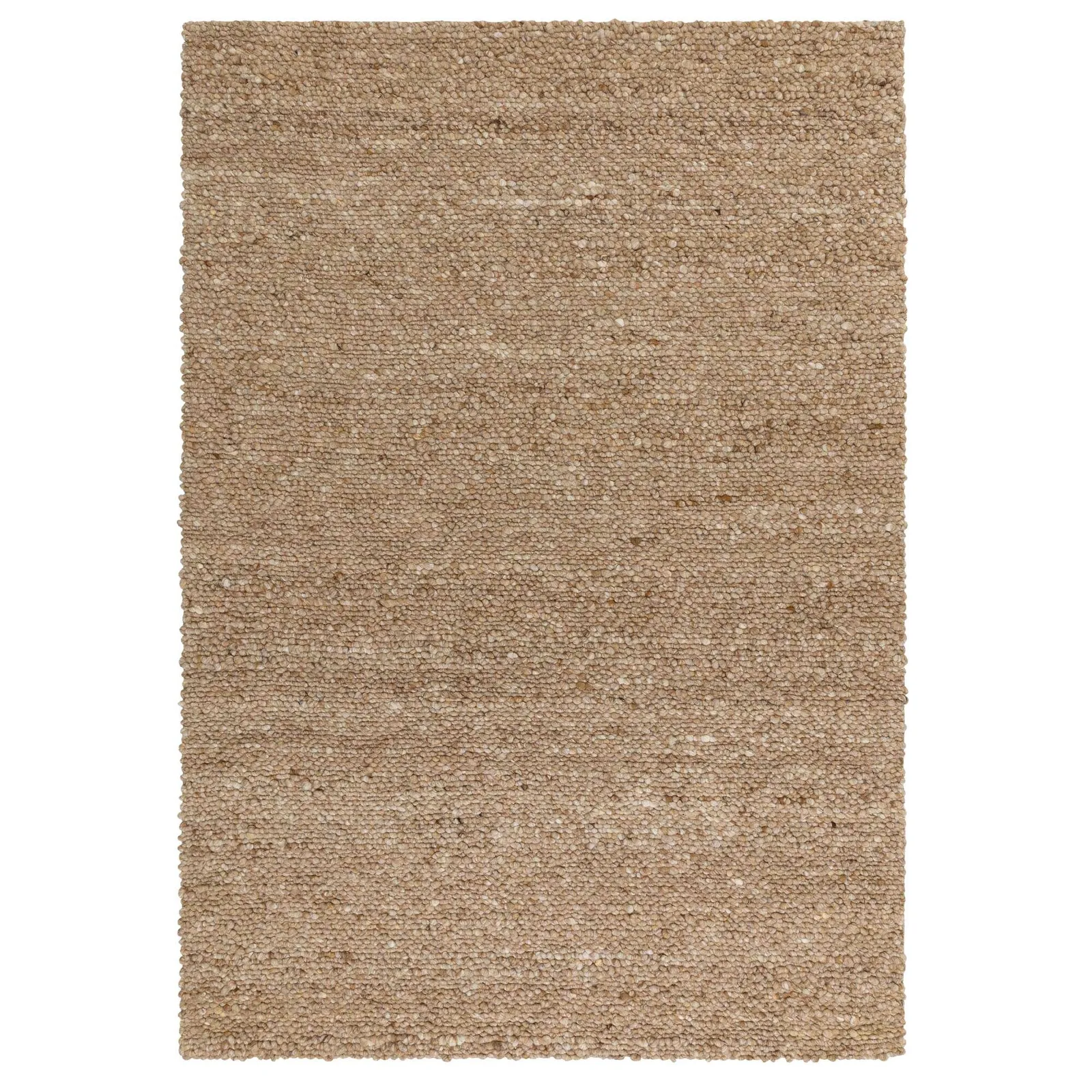Eder 160X230Cm Rug Honey, Square, Neutral Wool | Barker & Stonehouse