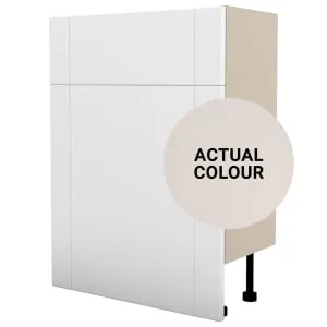 Duarti By Calypso Highwood 600mm Floor Reaching Full Depth Toilet Unit - Taupe