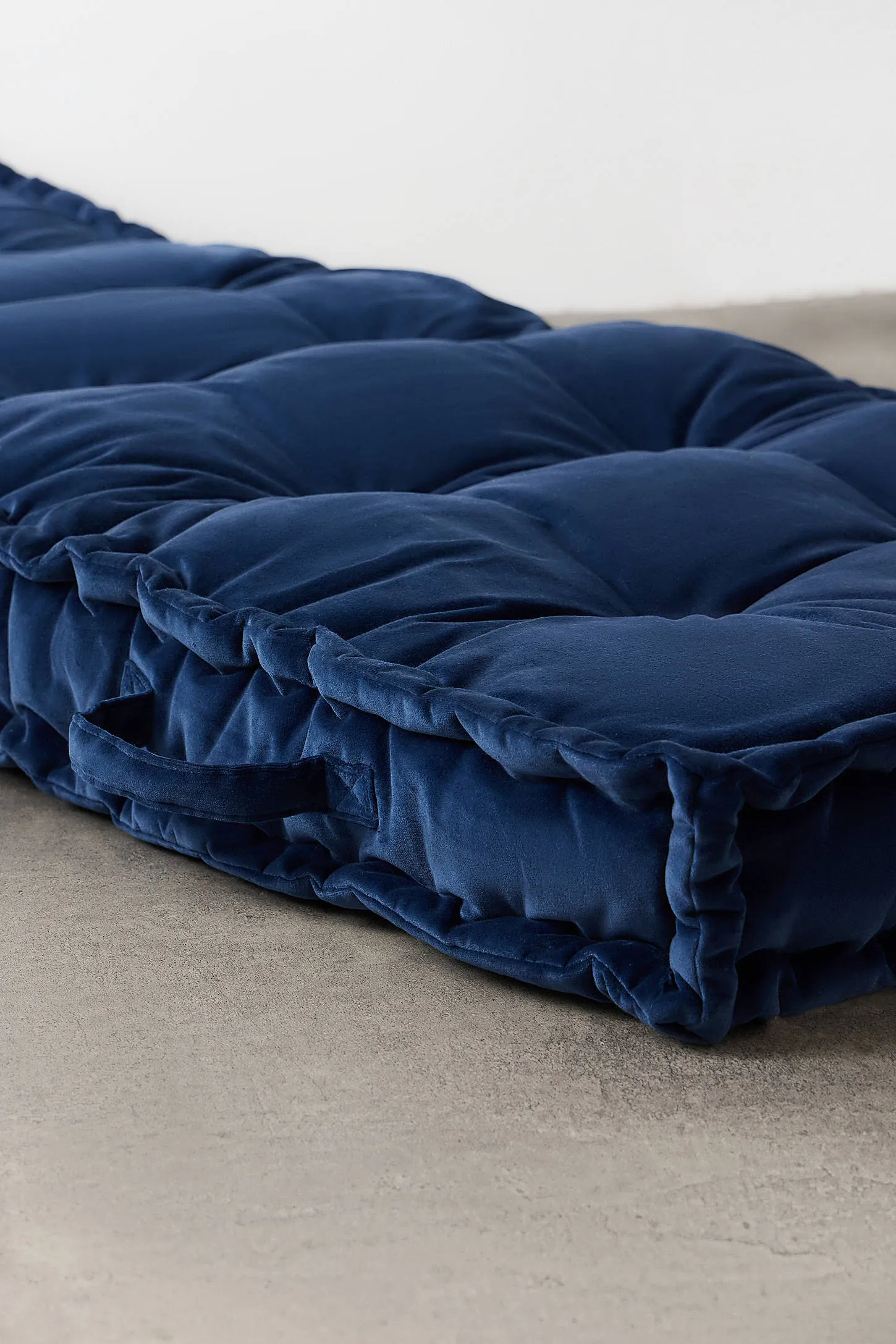 Rohini Navy Velvet Daybed Cushion - Navy 3