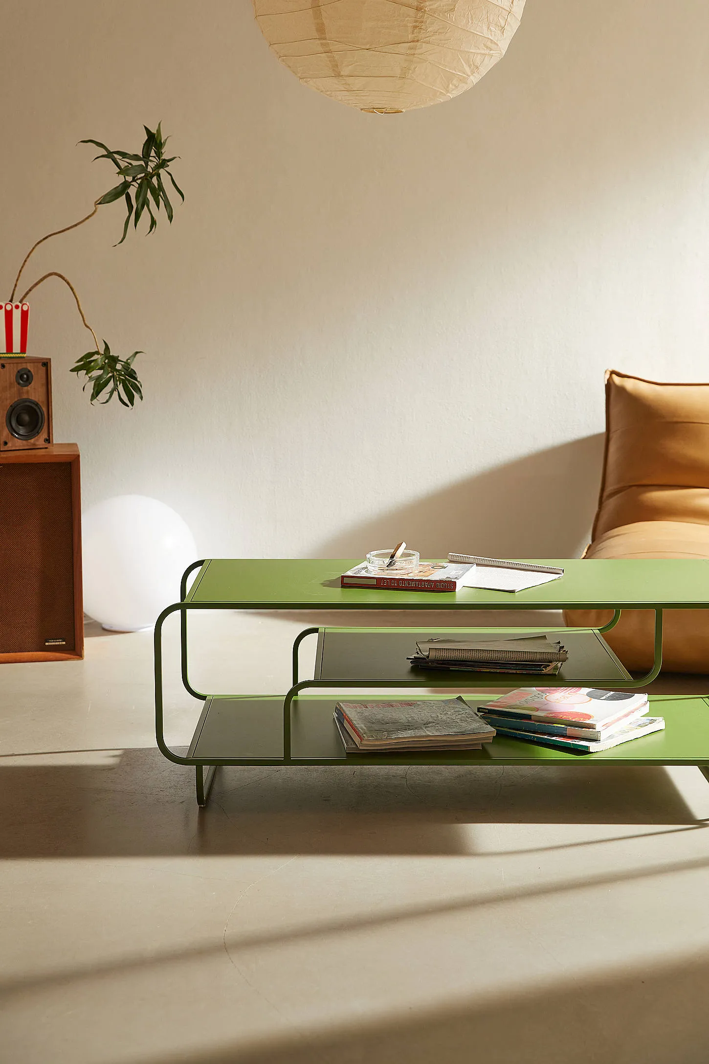 Alana Green Coffee Table - Green