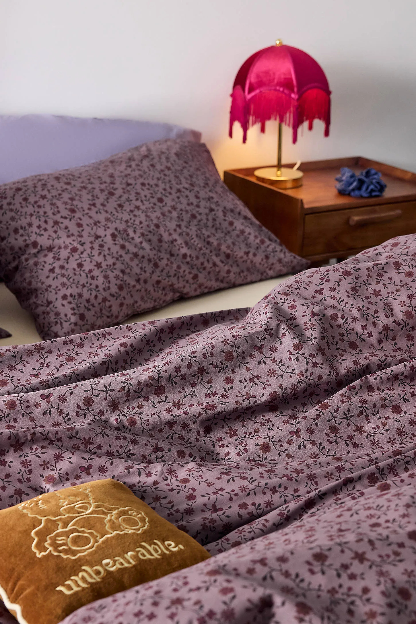 Clarissa Duvet Set - Purple 2