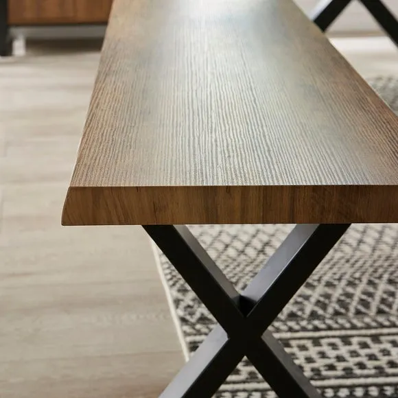 Ezra Large 8 Seater Dining Bench Set, 220cm 4