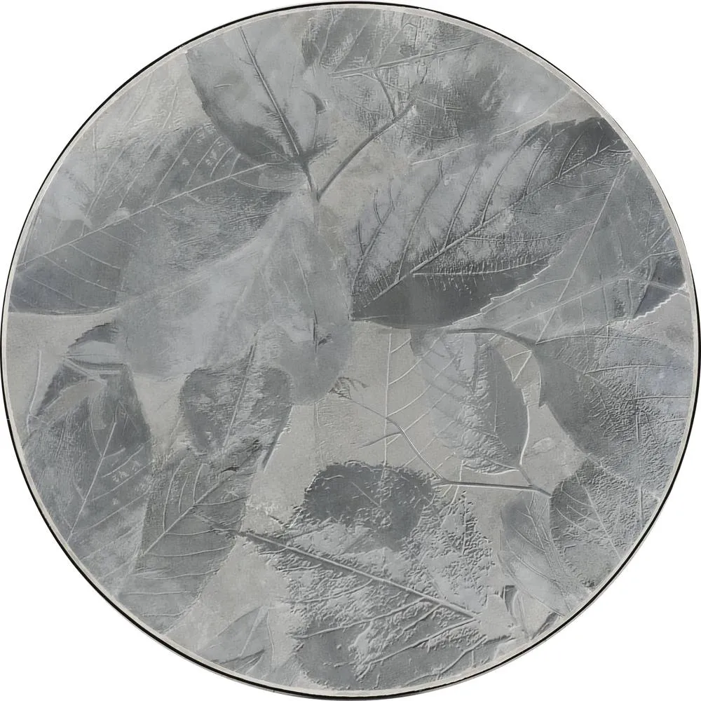 Seconique Ferne Patio Dining Set - Black/Grey Leaf in Black 5