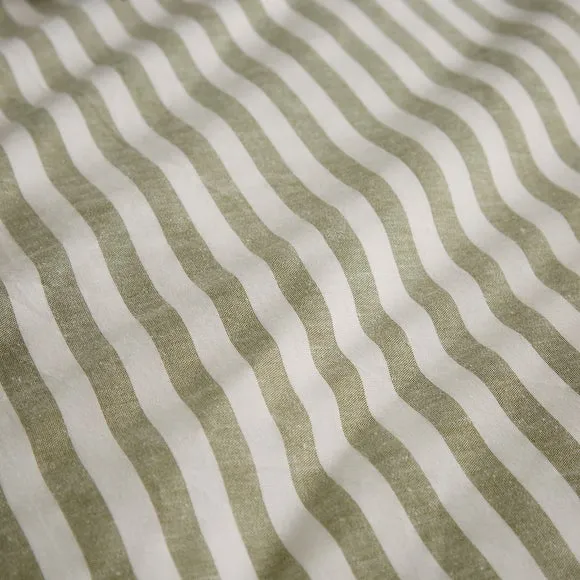 Portloe Stripe 100% Cotton Duvet Cover & Pillowcase Set 4