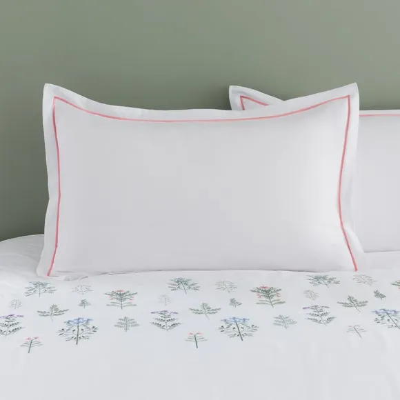 Somerset Embroidered Microfibre Oxford Pillowcase