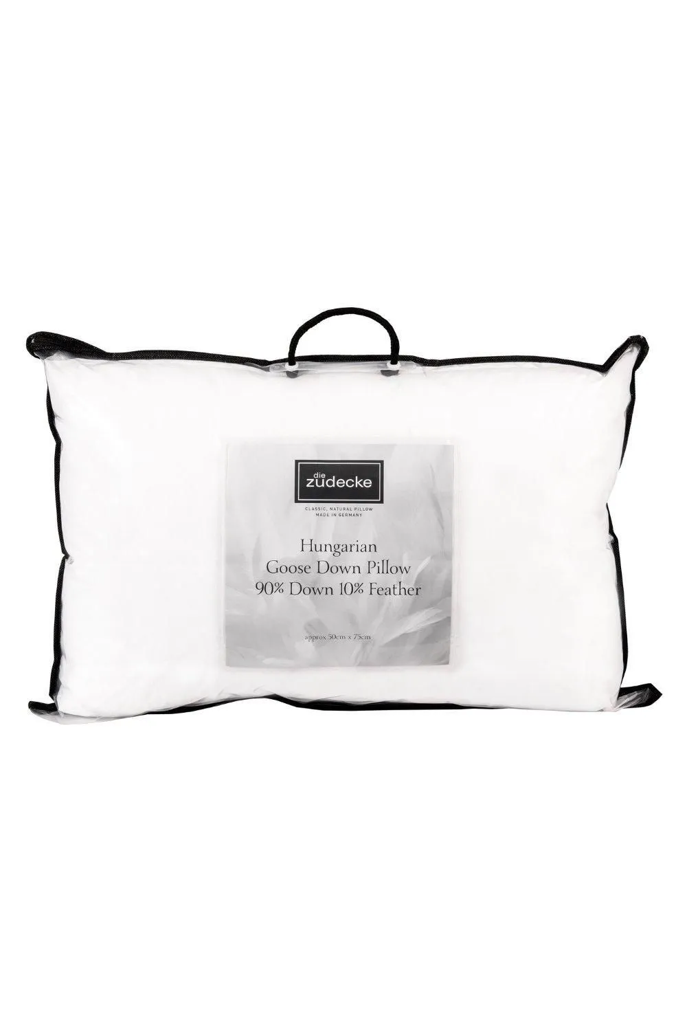 die zudecke Hungarian Goose Down Pillow in White