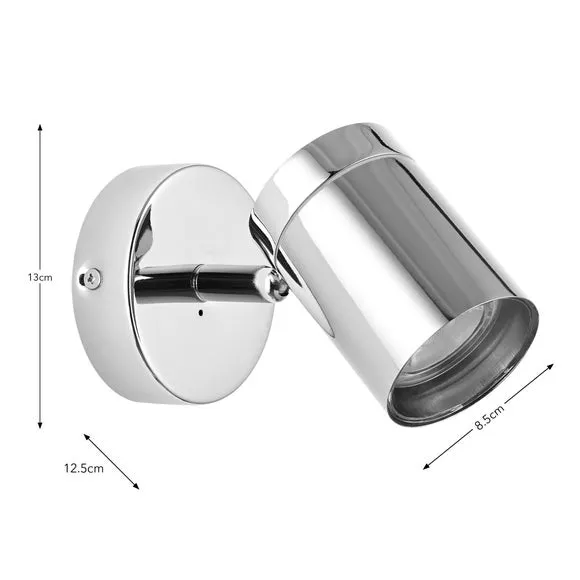 Falco Industrial Bathroom Wall Light 6
