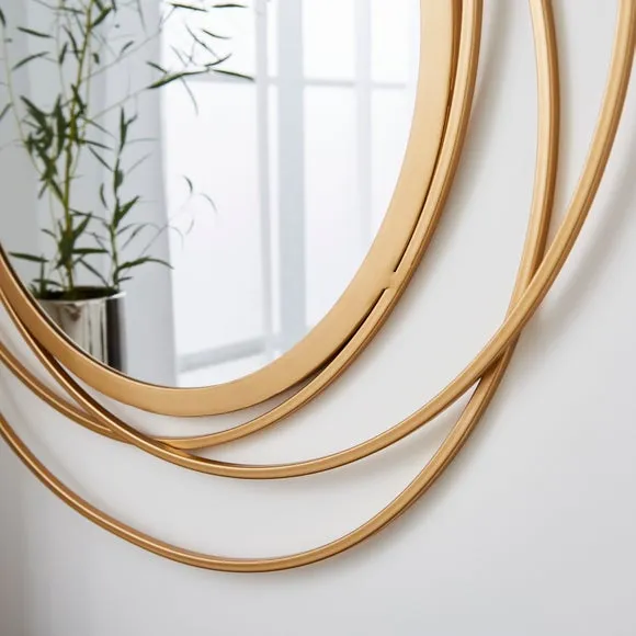 Luxe Round Indoor Outdoor Wall Mirror 5