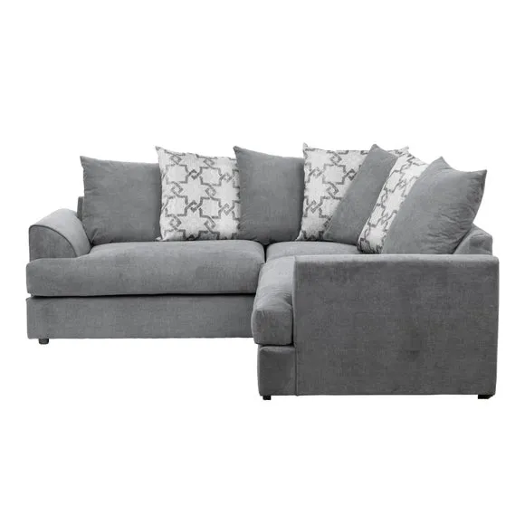 Washington Brushed Chenille Corner Sofa 6
