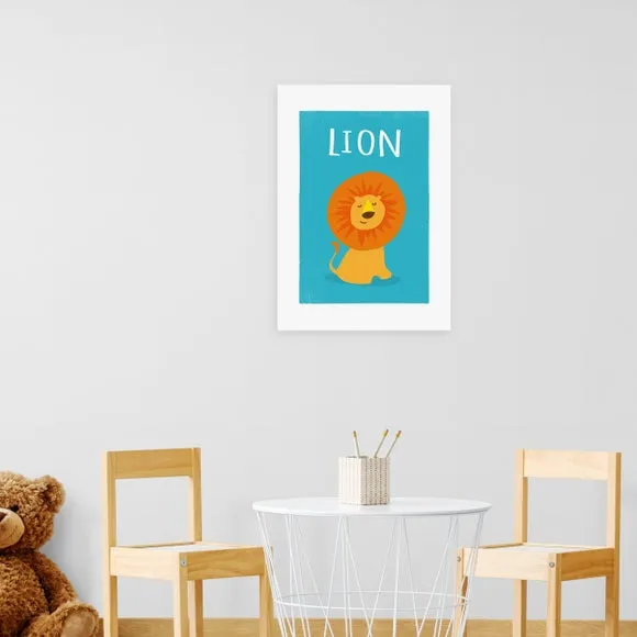 East End Prints Lion Print 1