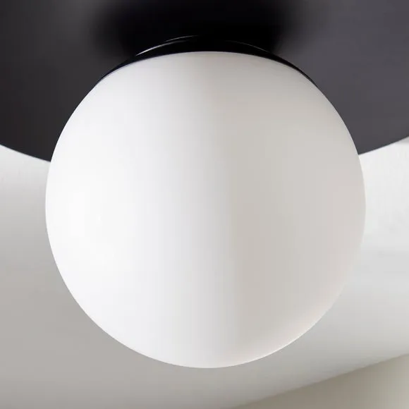 Elements Tela Bathroom Flush Ceiling Light 3