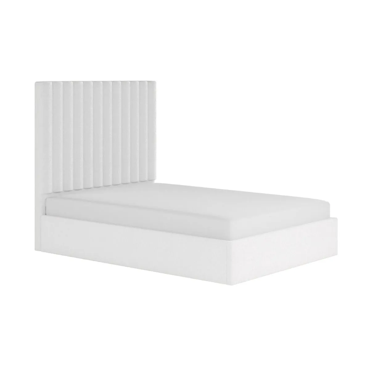 Flair Everley Boucle Ottoman Bed in Cream 5