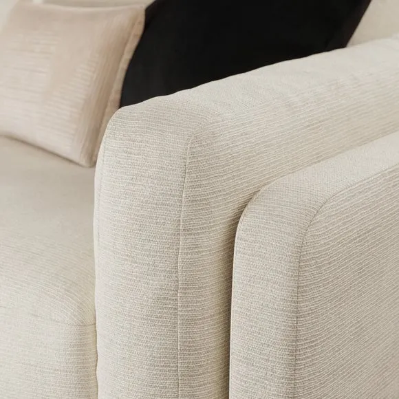 Newton Chunky Tonal Weave Corner Chaise 4