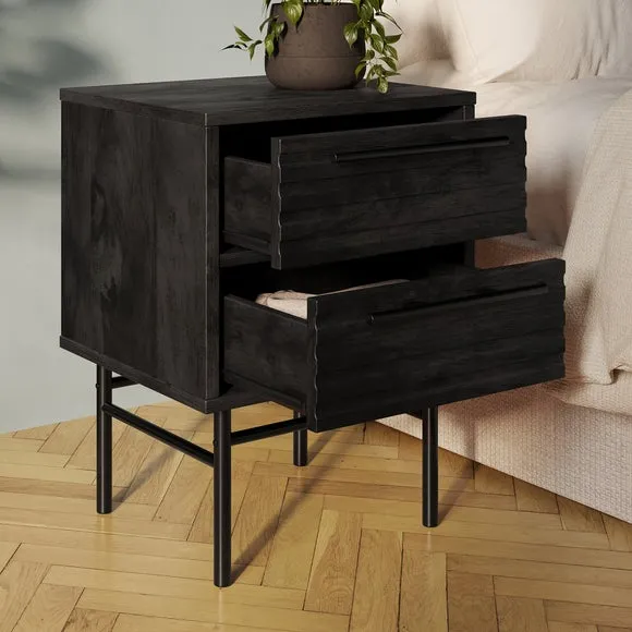 Bryant 2 Drawer Bedside Table 2