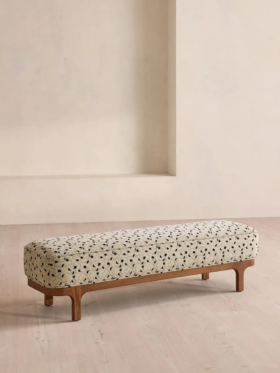 Belsa Bench, Olia Jacquard