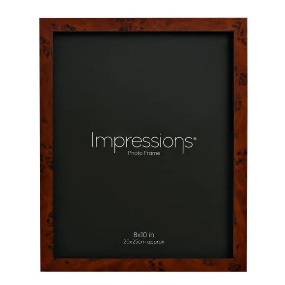 Impressions Dark Wood Effect Photo Frame 2