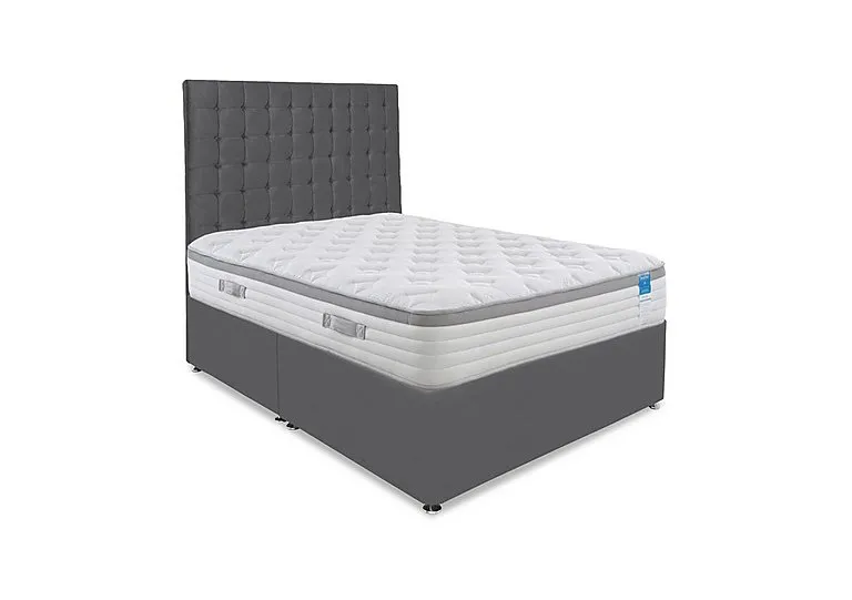 Hybrid 360 Divan Set - Small Double - Plush Dark Grey