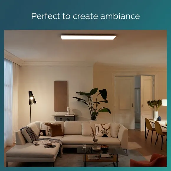 Philips Warm White Panel Integrated LED Flush Ceiling Light 5