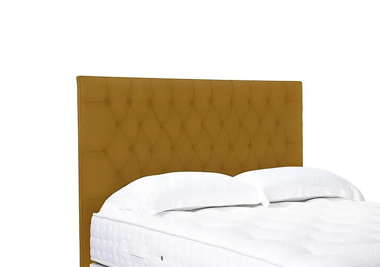 Artisan Collection Orton High Floor Standing Headboard - Single - Plush Corn
